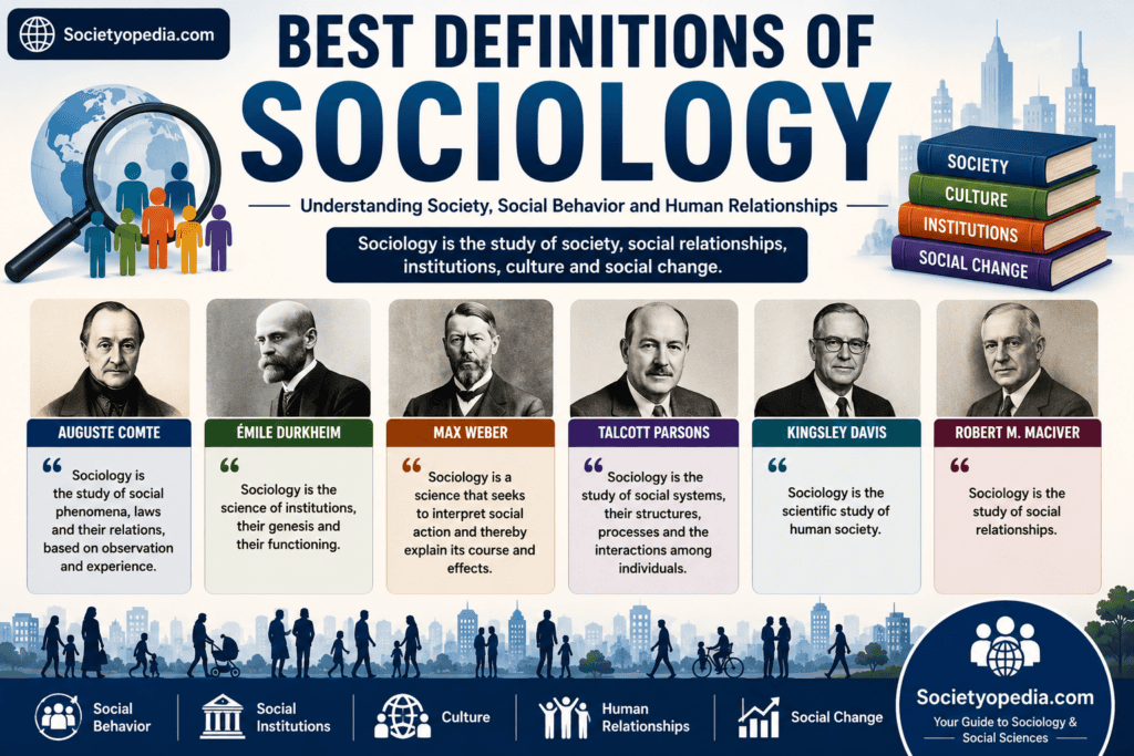 the Best Definition of Sociology