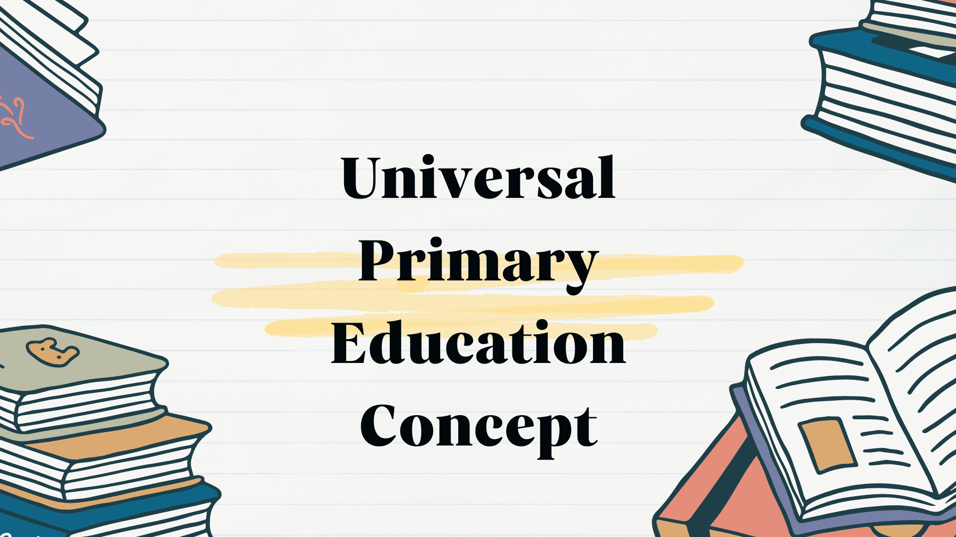Universal Primary Education Concept