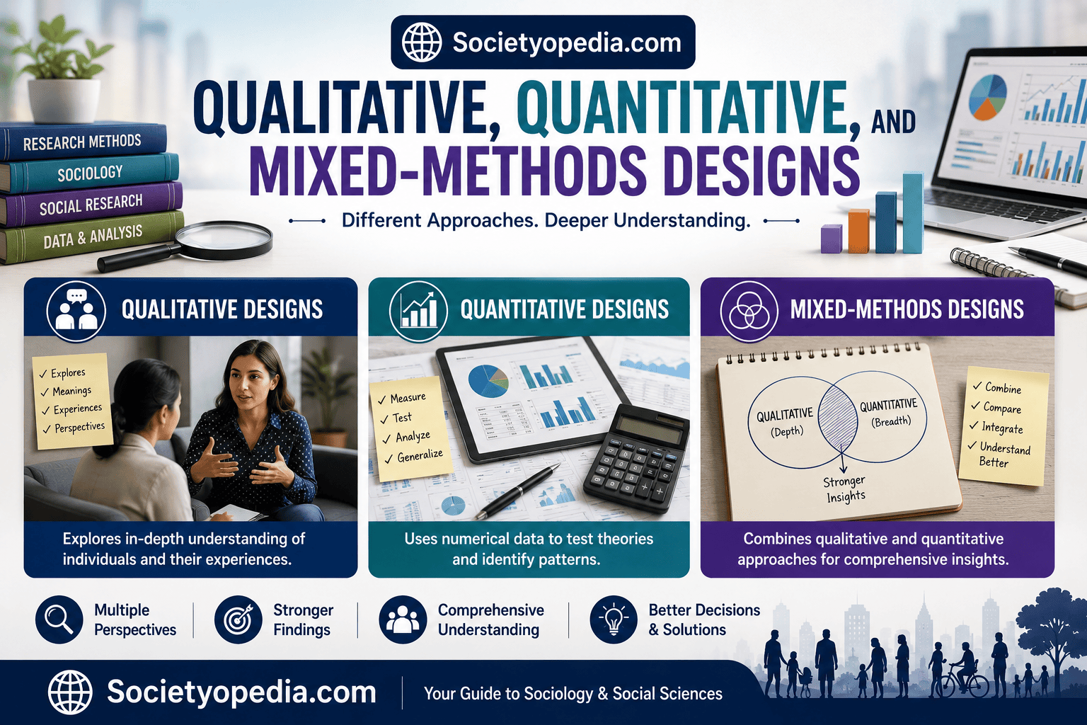 Qualitative, Quantitative, and Mixed-Methods Designs