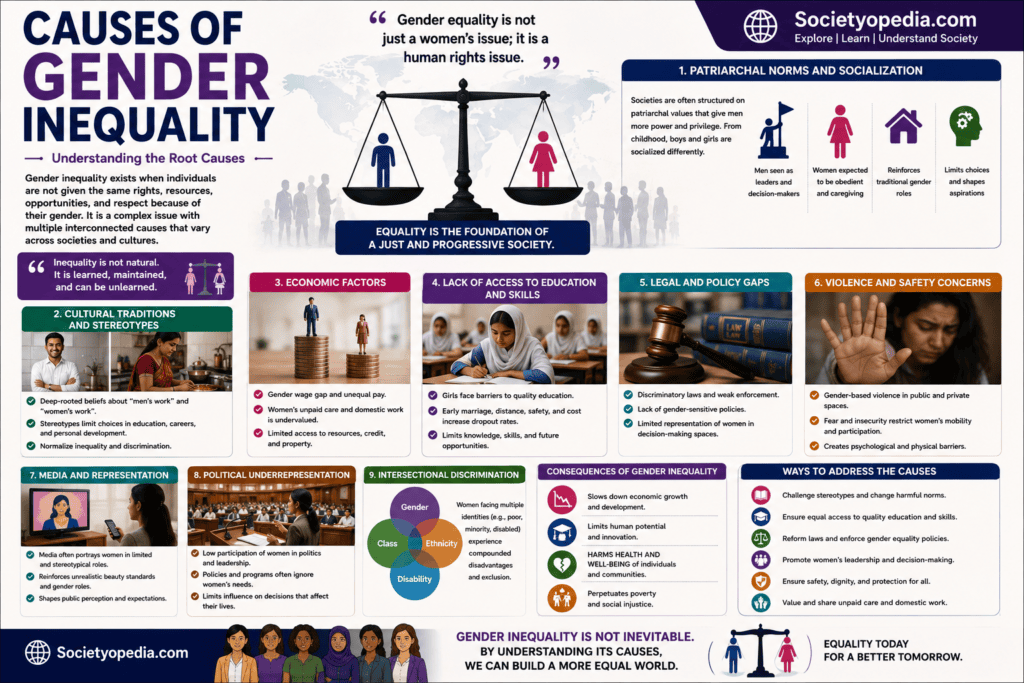Causes of Gender Inequality