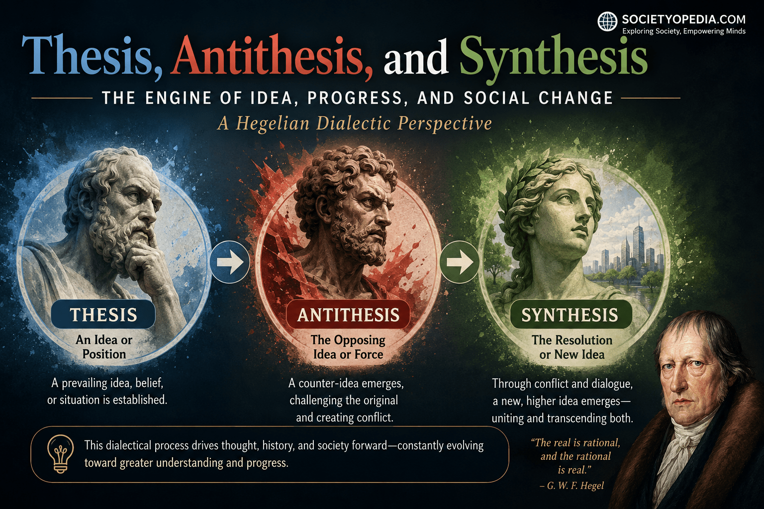 Thesis, Antithesis, and Synthesis
