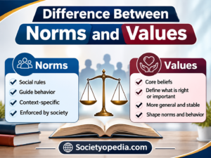 Difference Between Norms and Values